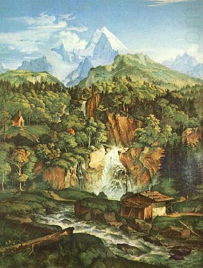 Der Watzmann, Adrian Ludwig Richter